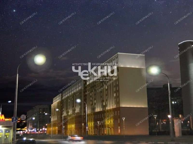 трёхкомнатная квартира в новостройке на улице Максима Горького дом 73