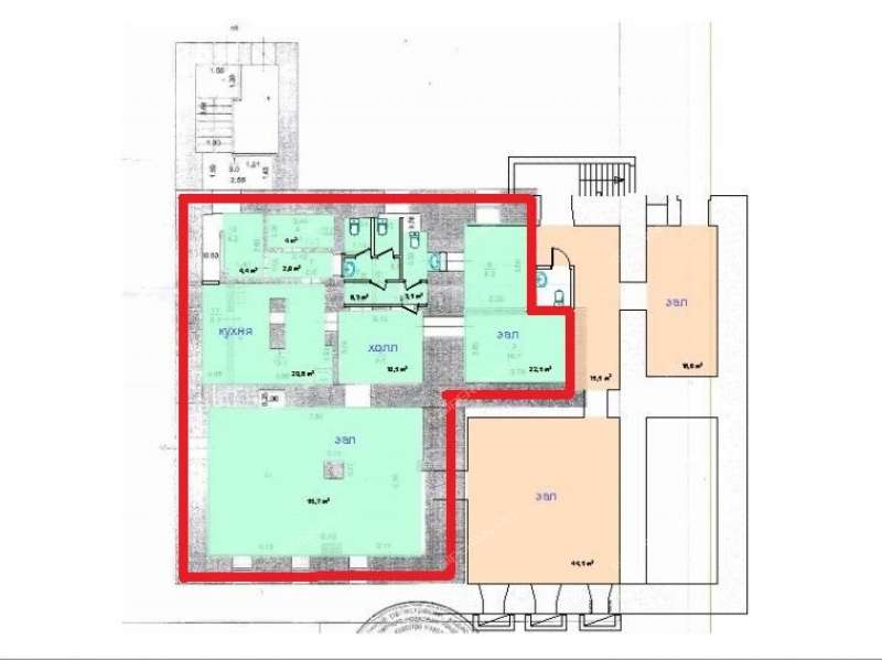 помещение под торговую площадь на улице Минина