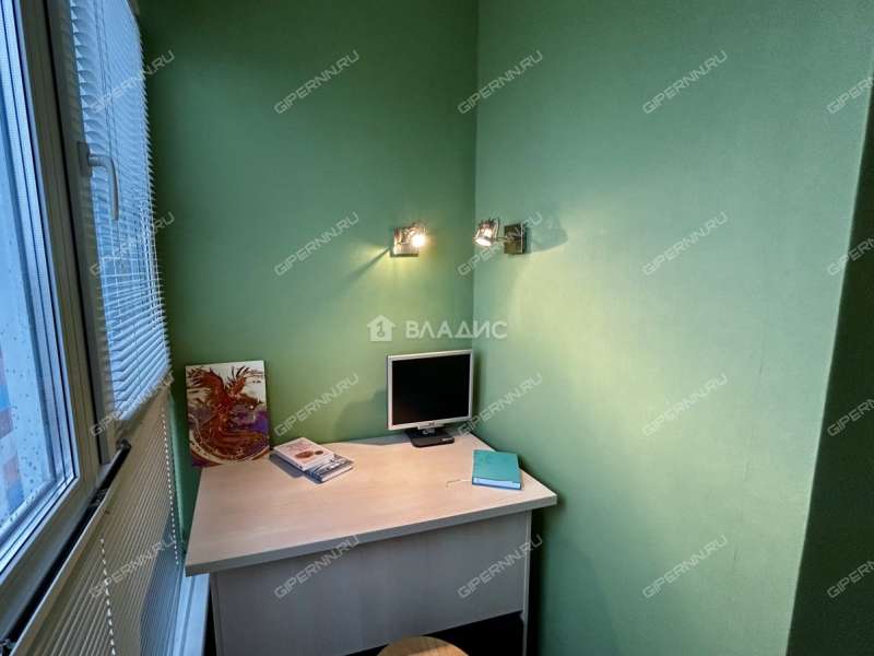 двухкомнатная квартира на Краснозвёздной улице дом 27