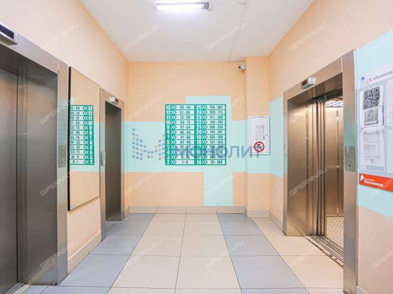 трёхкомнатная квартира на Окской улице дом 1