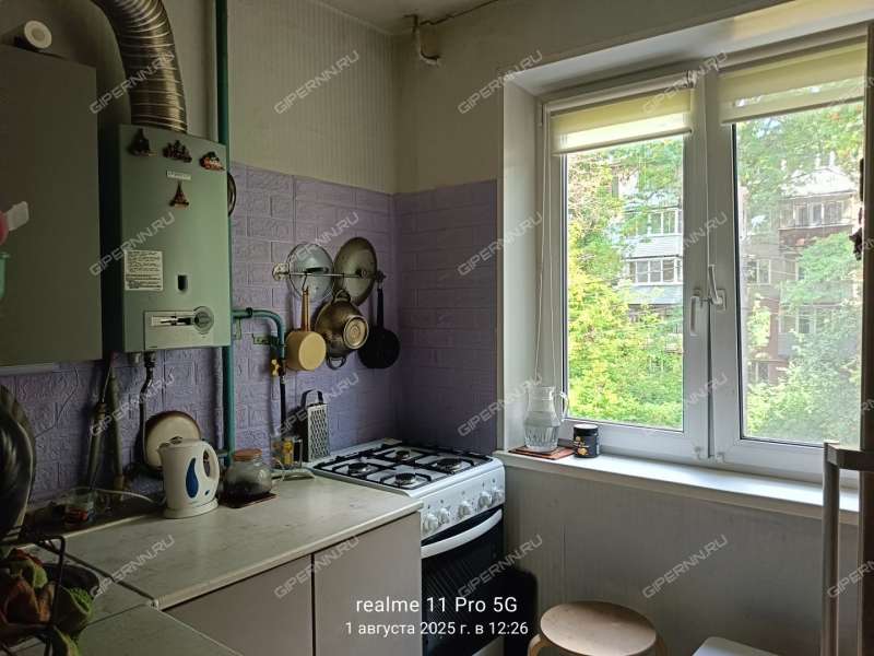 двухкомнатная квартира на улице Надежды Сусловой дом 1 к1