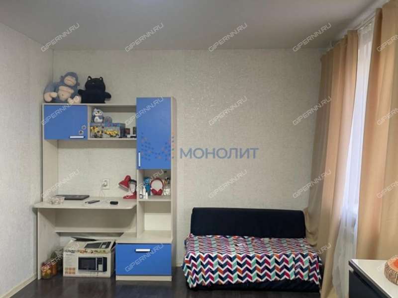 однокомнатная квартира на улице Никиты Рыбакова дом 16