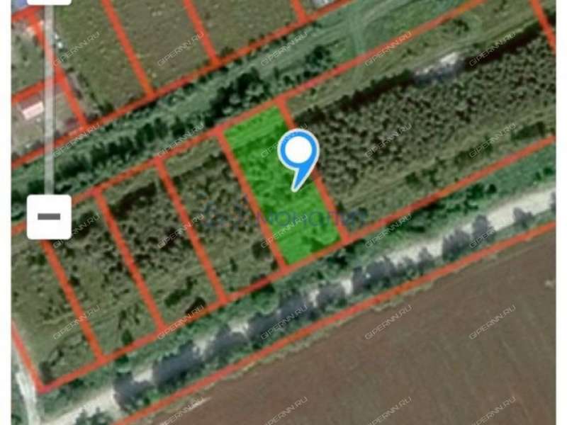 земельный участок 12 соток Радужная улица деревня Заозерье