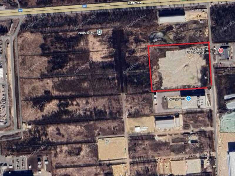 земельный участок под коммерческое использование в Московском районе Нижнего Новгорода