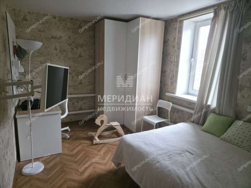 трёхкомнатная квартира на улице Андреева дом 43