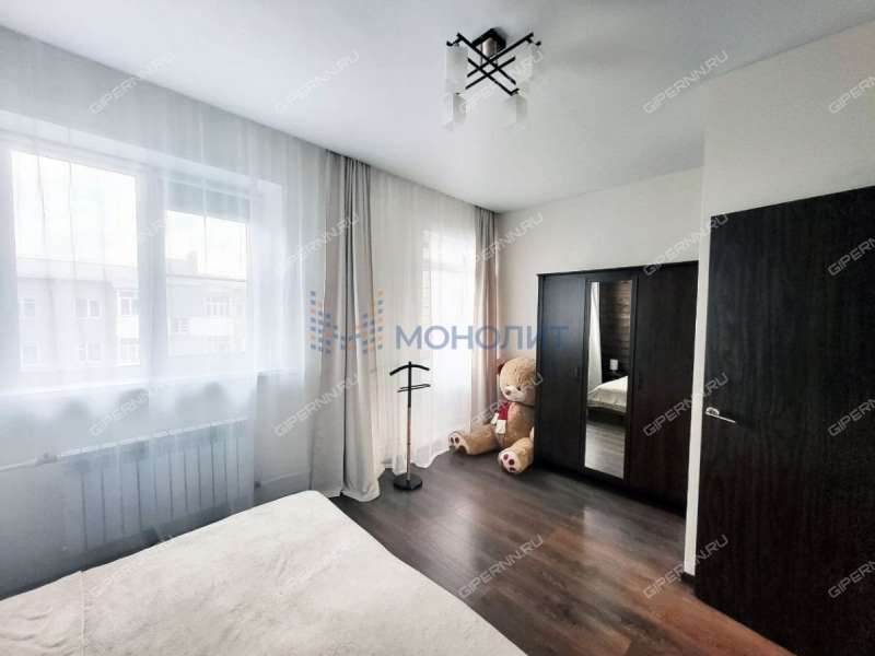 двухкомнатная квартира на улице Пискунова дом 3 к2